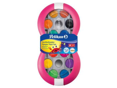 Pelikan Boîte de peinture Space+, 24 couleurs, rose