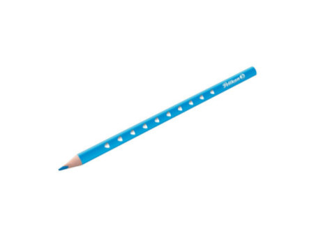 Pelikan Crayon de couleur triangulaire SILVERINO fin, étui