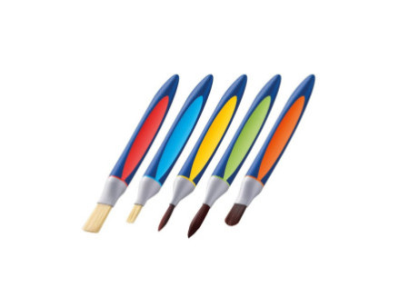 Pelikan griffix Set de pinceaux scolaires, 3 pièces