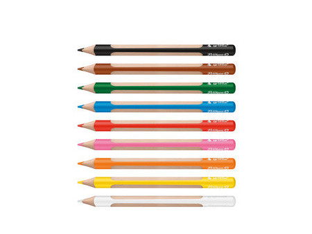 Pelikan Crayon de couleur triangulaire griffix, étui de 9