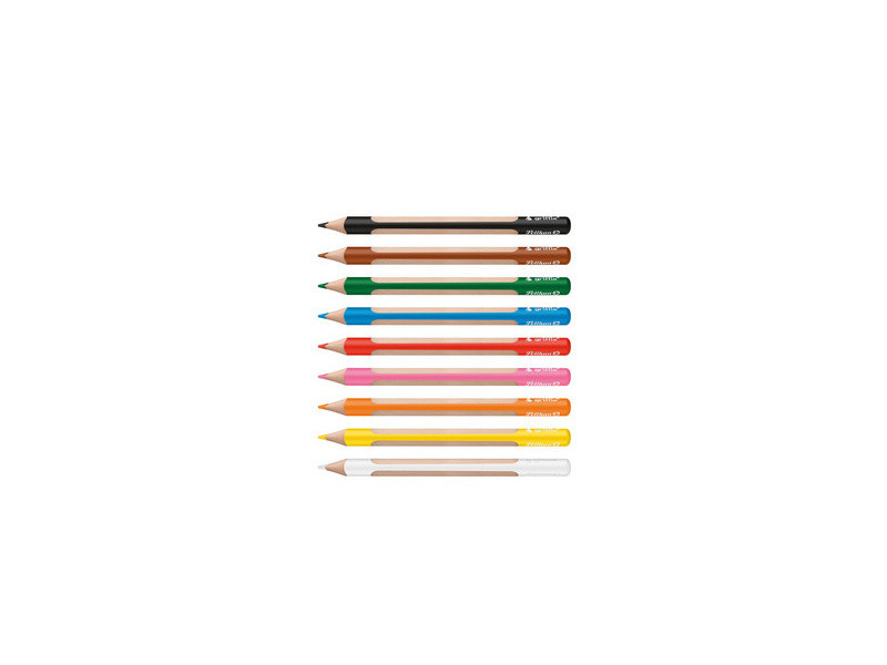 Pelikan Crayon de couleur triangulaire griffix, étui de 9