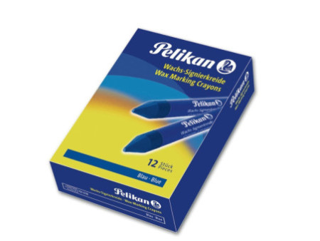 Pelikan Crayons à marquer 762, bleu, diamètre: 13,5 mm