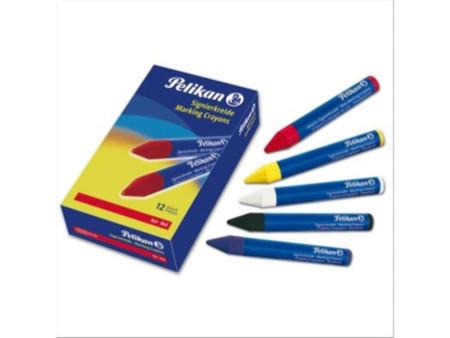Pelikan Crayons à marquer 762, bleu, diamètre: 13,5 mm