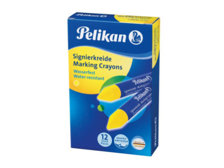 Pelikan Crayons à marqueur 762, jaune, diamètre: 13,5 mm