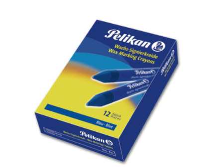 Pelikan Crayons de cire à marquer 772, bleu, diamètre: 12 mm
