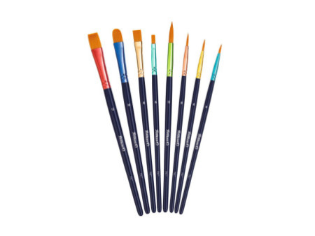 Pelikan Set de pinceaux Premium, 8 pièces, assorti
