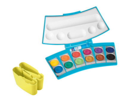 Pelikan Boîte de peinture ProColor 735, 12 couleurs