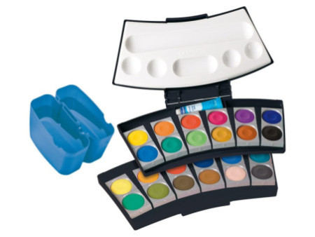 Pelikan Boîte de peinture ProColor 735, 24 couleurs