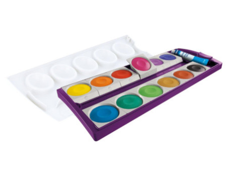 Pelikan Boîte de peinture K12, 12 couleurs, violet