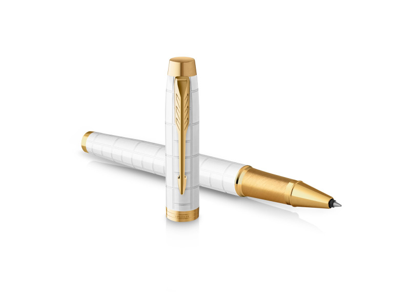 PARKER Stylo roller IM PREMIUM Nacré G.T.