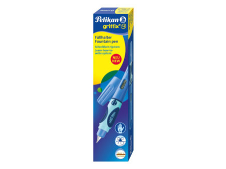 Pelikan griffix Stylo plume, bleu, pour gauchers