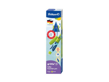 Pelikan griffix Stylo plume, vert, pour gauchers
