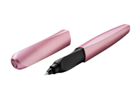 Pelikan Twist Stylo roller Girly Rose, rose-métallique