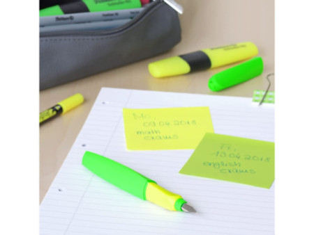 Pelikan Twist Stylo plume Neon, vert fluo