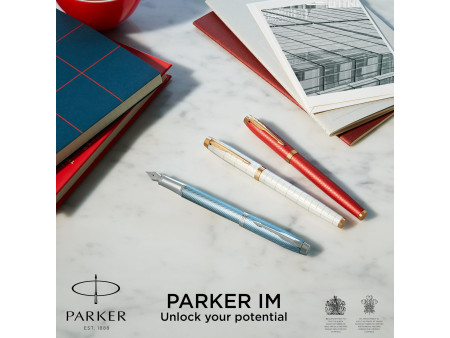 PARKER Stylo roller IM PREMIUM Nacré G.T.