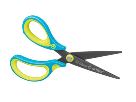 Pelikan Ciseaux scolaires griffix, pointu, Neon Fresh Blue