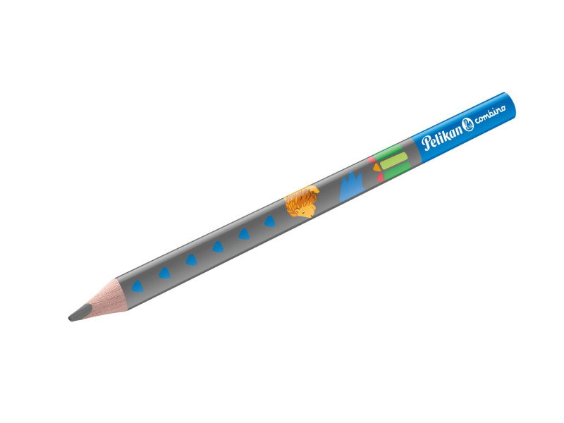 Pelikan Crayon pour apprendre à écrire combino, bleu