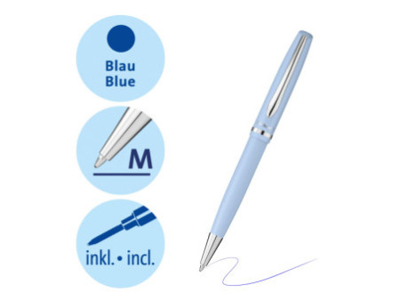 Pelikan Stylo à bille rotatif Jazz Pastell, bleu