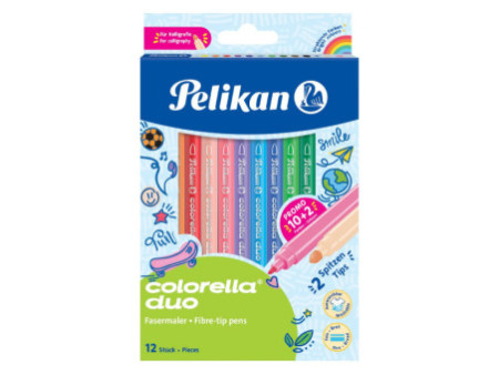 Pelikan Feutre colorella duo, étui en carton de 12