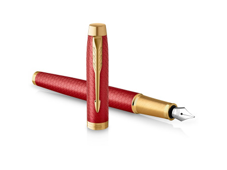 PARKER Stylo plume IM PREMIUM Rouge G.T.