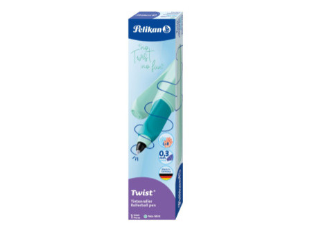 Pelikan Stylo roller Twist Neo Mint, menthe