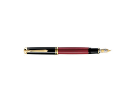 Pelikan Stylo plume 'Souverän 800', F, noir/rouge