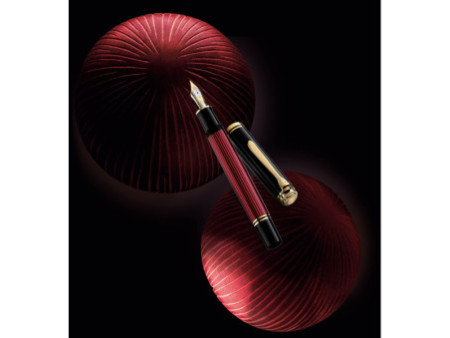 Pelikan Stylo plume 'Souverän 800', B, noir/rouge