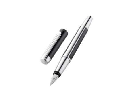 Pelikan Stylo plume 'PURA', taille de plume : F, anthracite