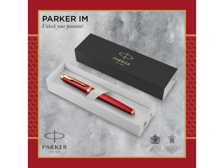 PARKER Stylo roller IM PREMIUM Rouge G.T.