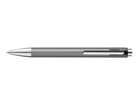 Pelikan Stylo à bille rétractable Snap Metallic, platine