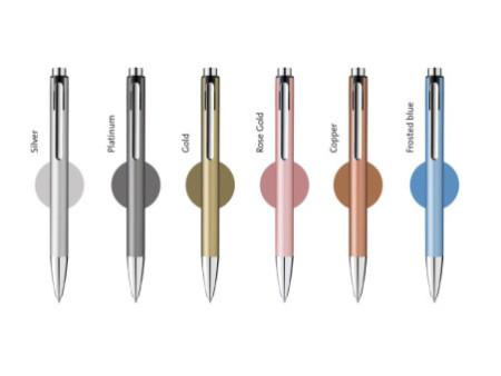 Pelikan Stylo à bille rétractable Snap Metallic, or rose