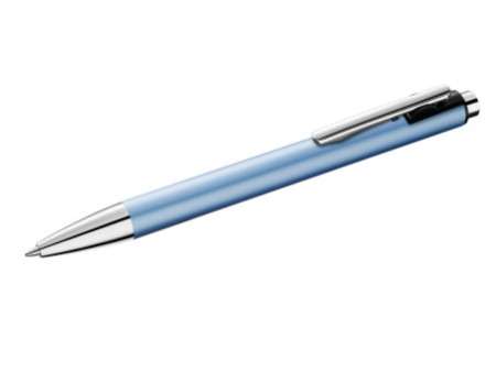 Pelikan Stylo à bille rétractable Snap Metallic, bleu givré
