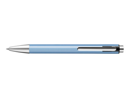 Pelikan Stylo à bille rétractable Snap Metallic, bleu givré