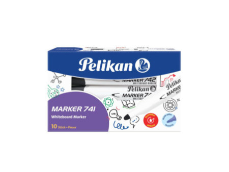 Pelikan Marqueur pour tableau blanc 741, noir
