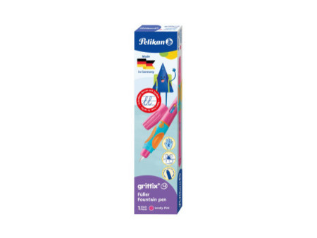 Pelikan Stylo plume griffix Lovely Pink, pour droitiers