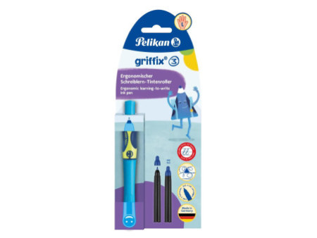 Pelikan Stylo roller griffix Neon Fresh Blue