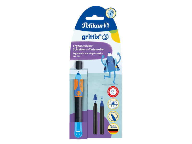 Pelikan Stylo roller griffix Neon Black