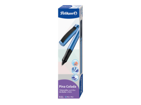 Pelikan Stylo roller Pina Colada, bleu métallisé