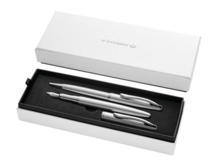 Pelikan Set d'écriture Jazz Noble Elegance, argent