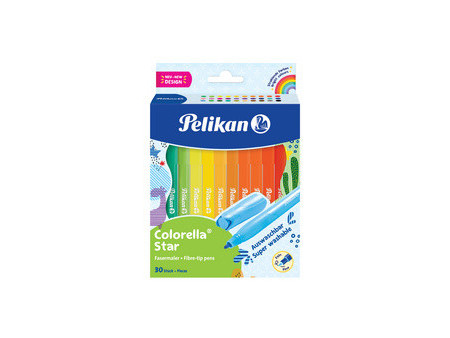 Pelikan Feutre colorella star, étui carton de 12