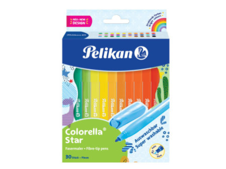 Pelikan Feutre colorella star, étui carton de 30