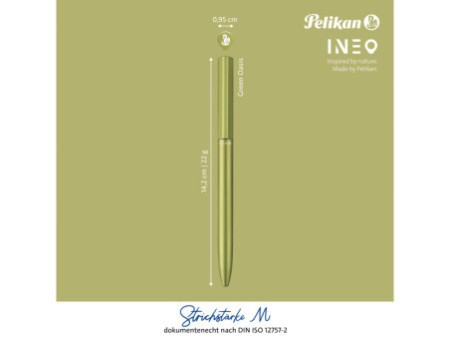 Pelikan Stylo à bille rotatif Ineo Elements, Green Oasis