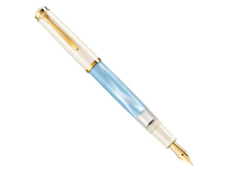 Pelikan Stylo plume M 200 bleu pastel, taille de plume: F
