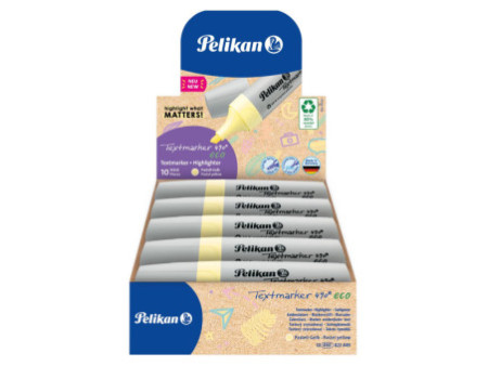 Pelikan Surligneur 490 eco, jaune pastel
