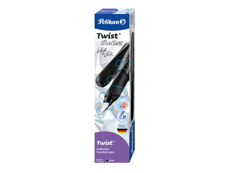Pelikan Stylo plume Twist Structure, noir