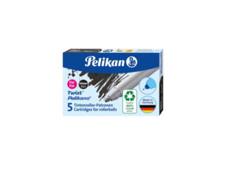 Pelikan Cartouche d'encre eco pour roller Pelikano/Twist