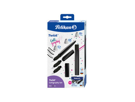 Pelikan Twist Stylo plume de calligraphie, kit