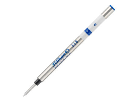 Pelikan Recharge pour stylo roller 338, épaisseur: F, bleu