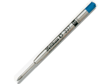 Pelikan Recharge grand volume de stylo à bille 337, M, bleu