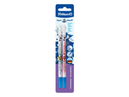 Pelikan Effaceur d'encre Super Sheriff 258M, carte blister